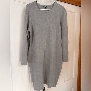 Express Heather Gray Knit Top